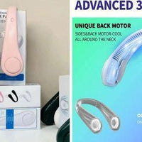 79 mAh Portable Neck Fan with 5200 Outlets